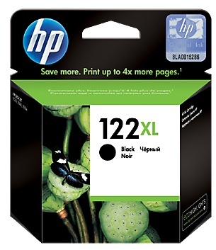 HP CH563HE 122XL Ink Cartridge High Yield Black HP CH563HE 122XL Ink Cartridge High Yield Black