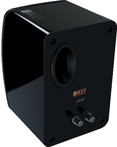 KEF LS50 Wireless Bookshelf Speaker - Black (Pair) KEF LS50 Wireless Bookshelf Speaker - Black (Pair)