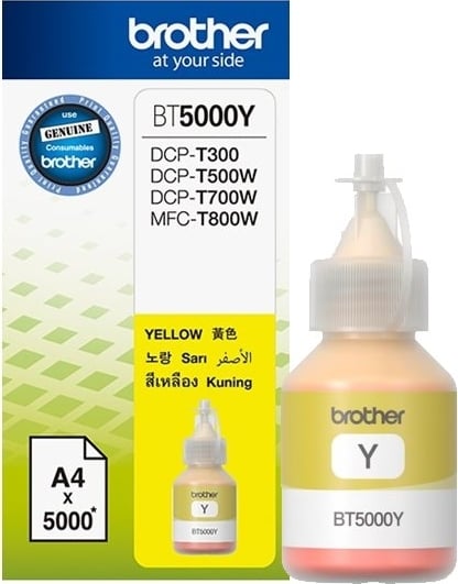 Brother BT5000 Ink Tank Yellow Brother BT5000 Ink Tank Yellow