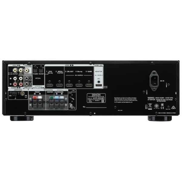 Denon AV Receiver (AVRX550BT) Denon AV Receiver (AVRX550BT)