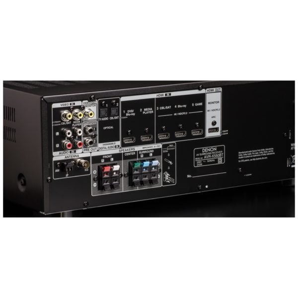 Denon AV Receiver (AVRX550BT) Denon AV Receiver (AVRX550BT)