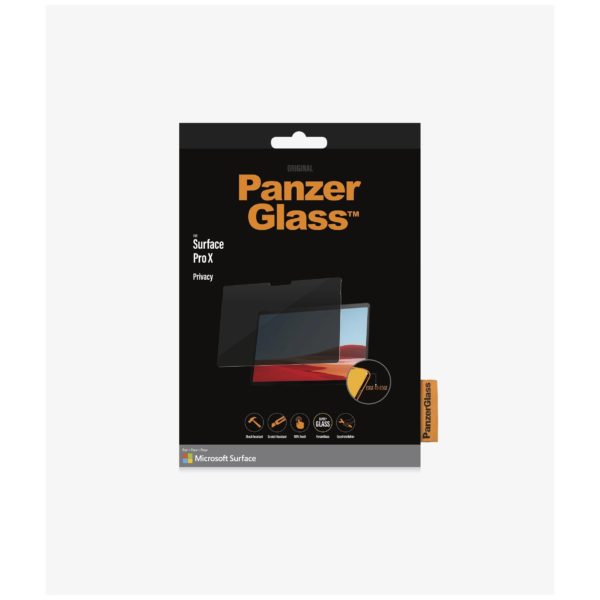 Panzerglass P6257 Privacy Screen Protector For Microsoft Surface Pro X Panzerglass P6257 Privacy Screen Protector For Microsoft Surface Pro X