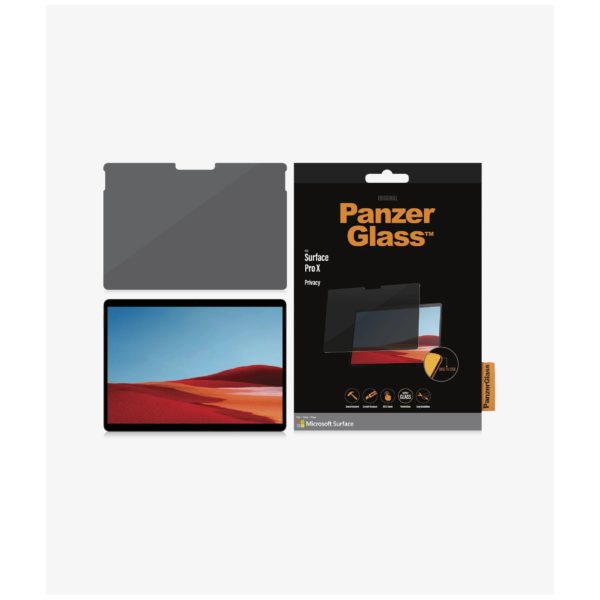 Panzerglass P6257 Privacy Screen Protector For Microsoft Surface Pro X Panzerglass P6257 Privacy Screen Protector For Microsoft Surface Pro X