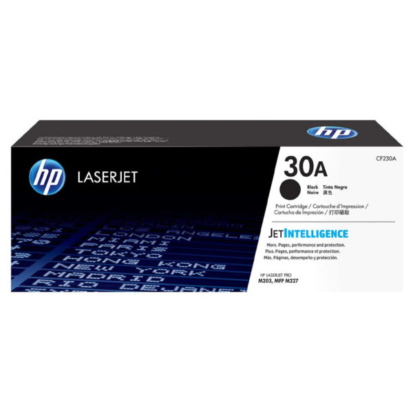 HP CF230A 30A Original LaserJet Toner Cartridge Black HP CF230A 30A Original LaserJet Toner Cartridge Black
