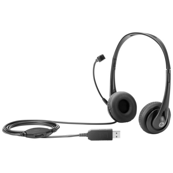 HP T1A67AA Stereo USB Headset HP T1A67AA Stereo USB Headset