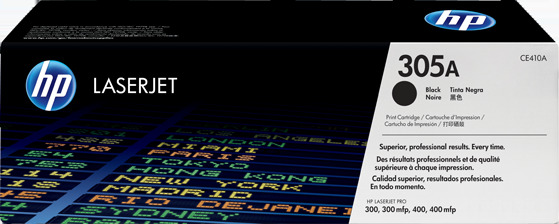 HP 305A CE410A Laser Toner Cartridge Black HP 305A CE410A Laser Toner Cartridge Black