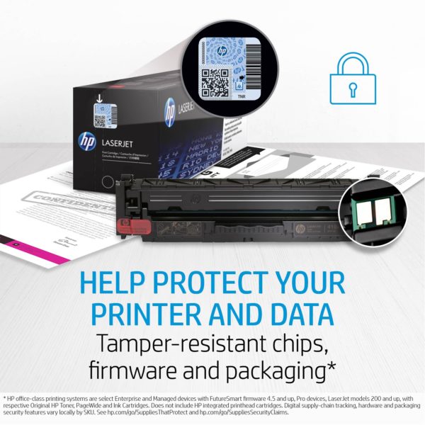 HP CF403A 201A Original Laserjet Toner Cartridge Magenta HP CF403A 201A Original Laserjet Toner Cartridge Magenta