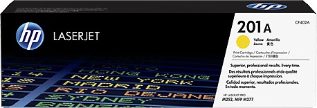 HP CF402A 201A Original Laserjet Toner Cartridge Yellow HP CF402A 201A Original Laserjet Toner Cartridge Yellow