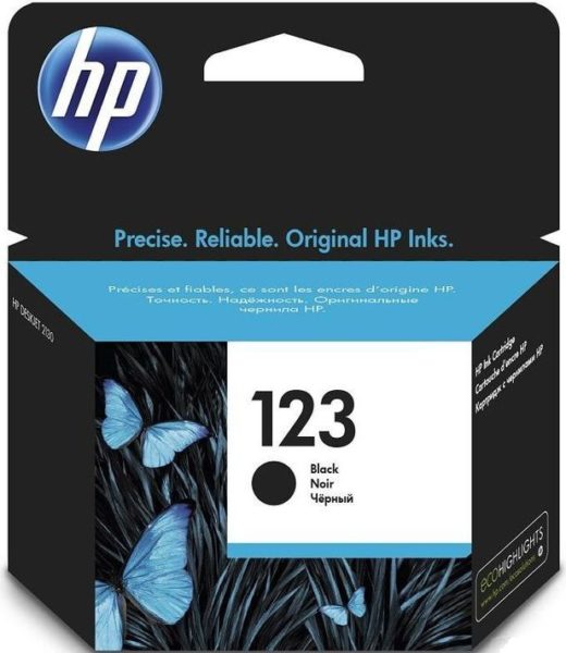 HP F6V17AE 123 Ink Cartridge Black