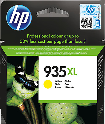 HP 935XL C2P26AERDTN Ink Cartridge Yellow HP 935XL C2P26AERDTN Ink Cartridge Yellow