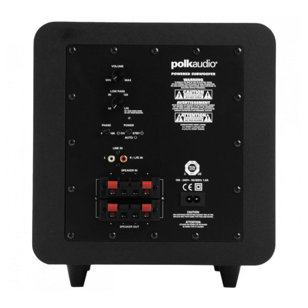 Polk Audio PSW111 Subwoofer - Black