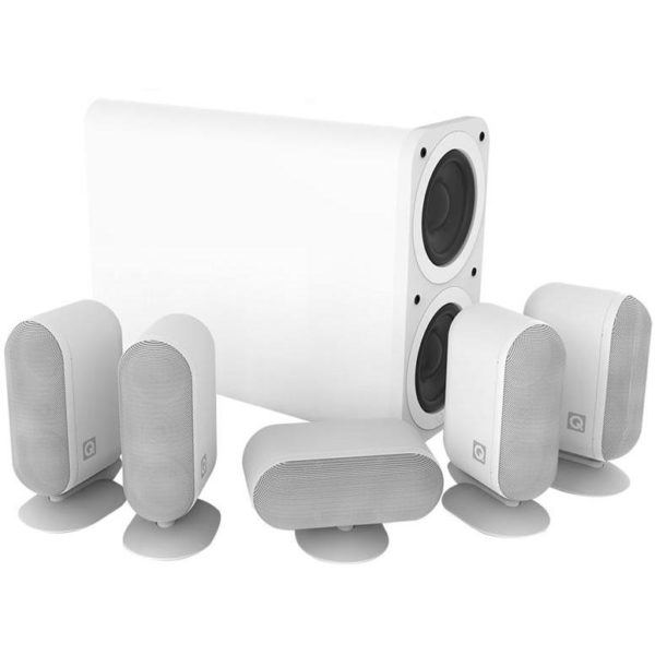 Q Acoustics Q7000I Plus 5.1 Home Theater Speaker Package - White