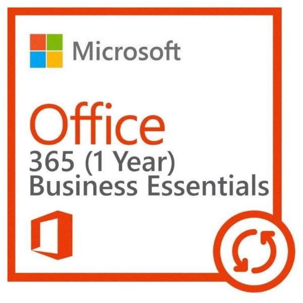 Microsoft O365 Business Essentials 1 Year Subscription