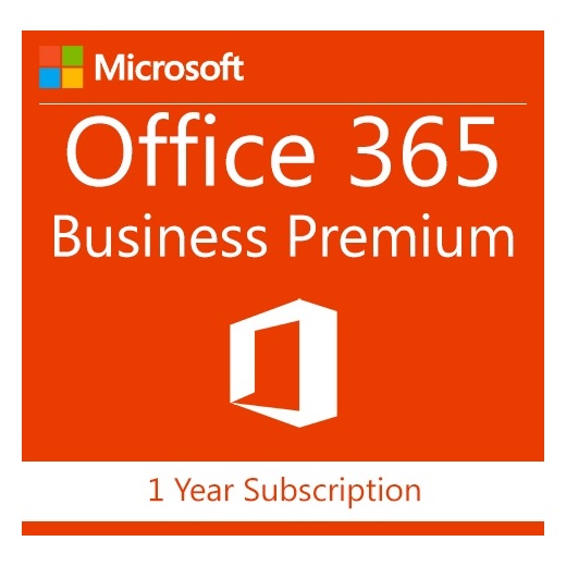 Microsoft Office 365 Business Premium Software 1 Year Subscription