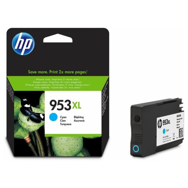 HP 953XL F6U16AE High Yield Cyan Original Ink Cartridge