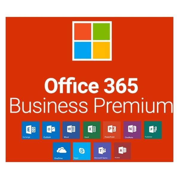 Microsoft Office 365 Business Premium Software 1 Year Subscription