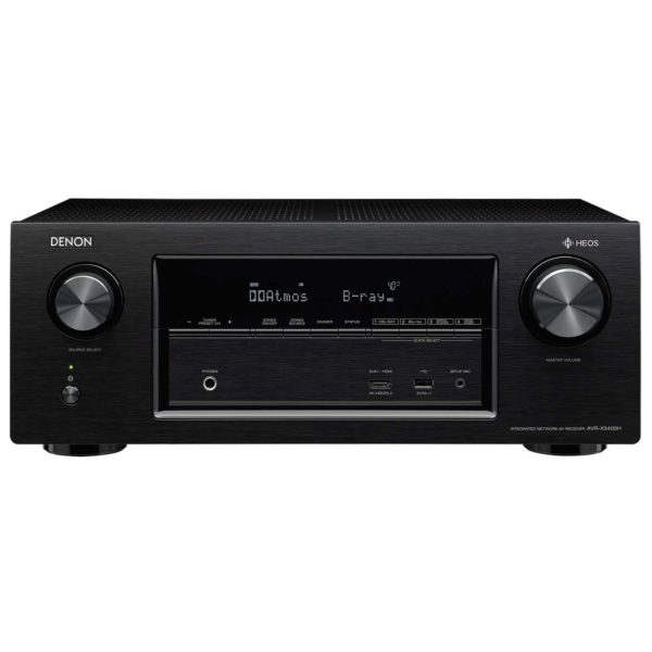 Denon AVRX3400H Network AV Receiver Black