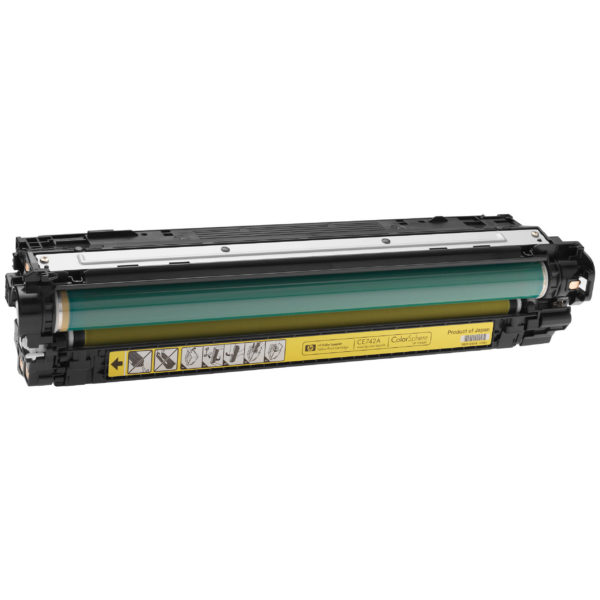 HP 307A CE742A Yellow Toner Cartridge for Color Laserjet CP5225