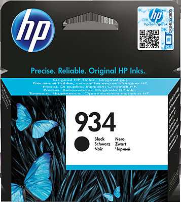 HP 934 Ink Cartridge Black C2P19AE