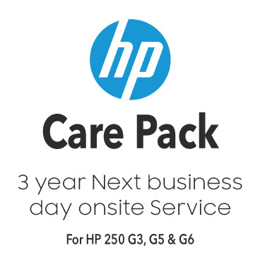 HP 3 year next business day onsite service for HP 250 G Series (U9BA7E)