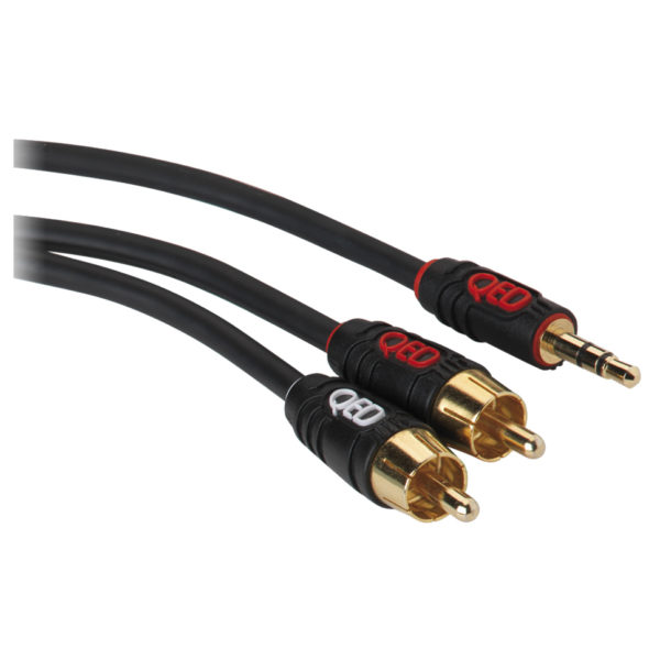 QED Profile Stereo Jack To Phono Cable 1M QE5081