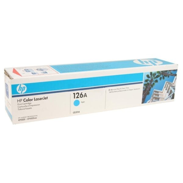 HP 126A CE311A Cyan Toner Cartridge