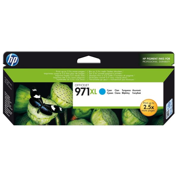 HP 971XL CN626AE Cyan Ink Cartridge