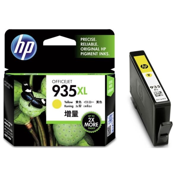 HP 935XL C2P26AE High Yield Yellow Ink Cartridge