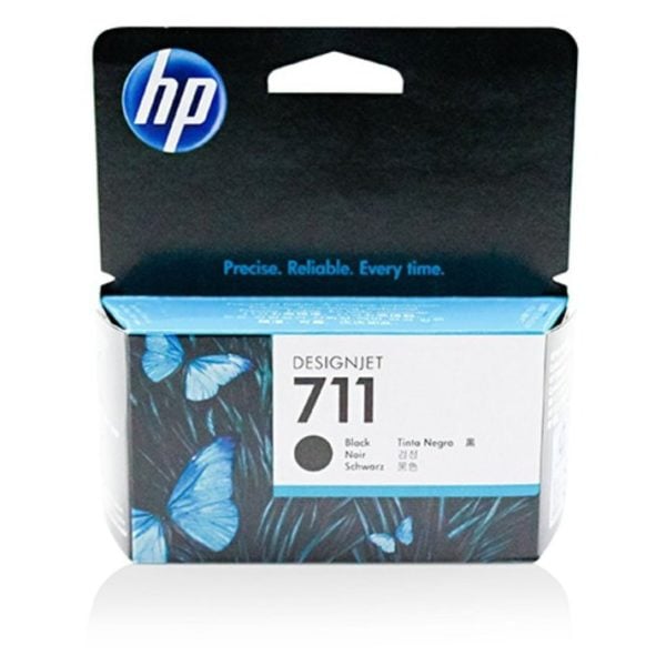 HP 711 CZ129 Black Ink Cartridge 38-ml