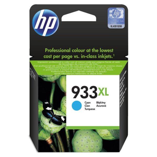 HP 933XL CN054AE High Yield Ink Cartridge Cyan