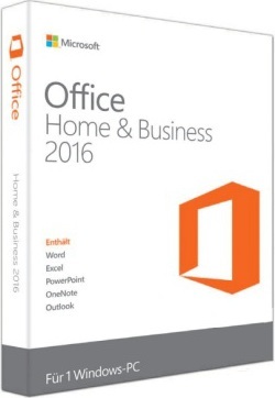 Microsoft Office Home & Business Software 2016
