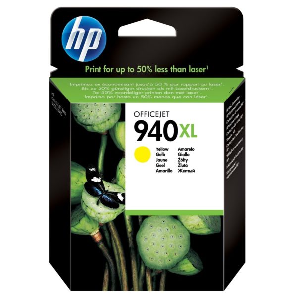 HP 940XL C4909AE Yellow Officejet Ink Cartridge