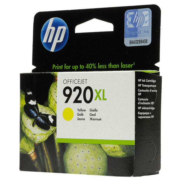 HP 920XL CD974AE Yellow Ink Cartridge