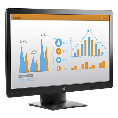 HP P232 K7X31AS LED Monitor 23in