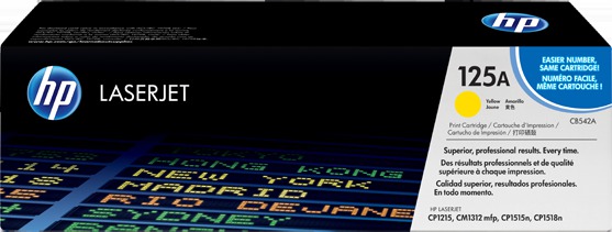 HP CB542A Laser Toner Yellow MTR