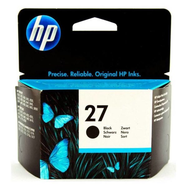 HP 27 C8727AE Black Inkjet Cartridge