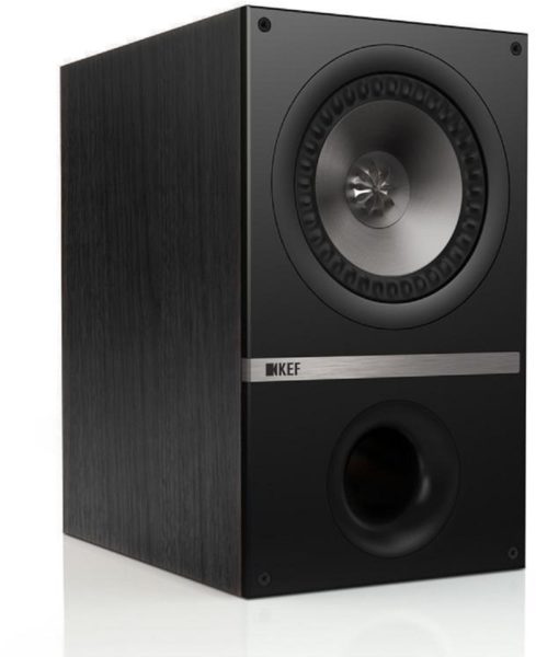 KEF Q100 Bookshelf Speaker - Black (Single Unit)
