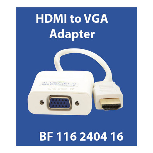 Bluefield HDMI To VGA Adaptor BF116240416