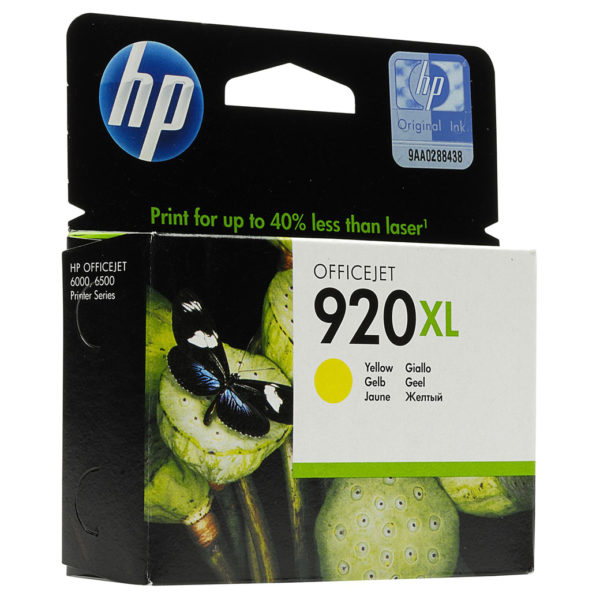 HP 920XL CD974AE Yellow Ink Cartridge