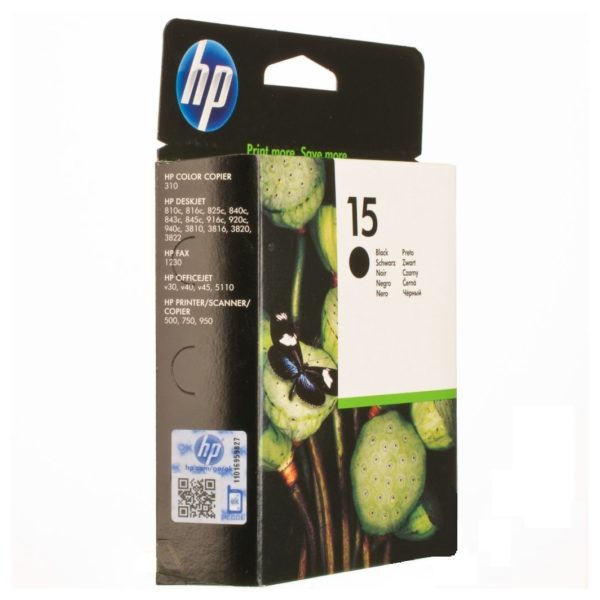 HP 15 C6615DE Black Inkjet Cartridge