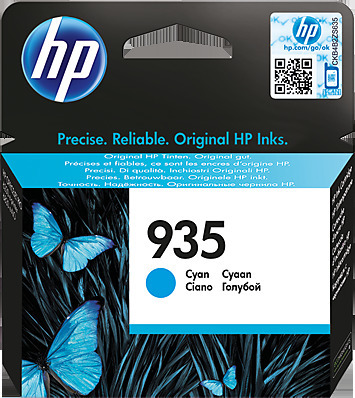 HP 935 Ink Cartridge Cyan C2P20AE