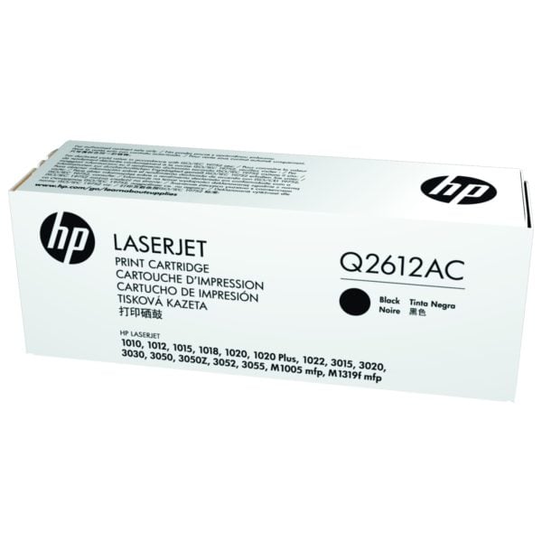 HP 12A Q2612AC Black Contract Laserjet Toner Cartridge