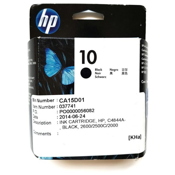 HP No 10 C4844A Large Black Ink Cartridge