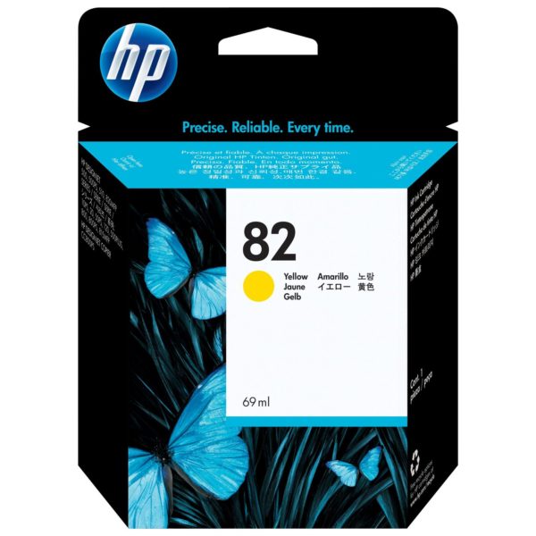 HP 82 C4913A Yellow Ink Cartridge