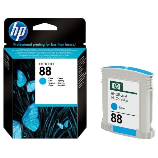 HP 88 C9386AE Cyan Ink Cartridge