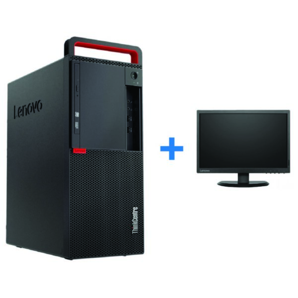 Lenovo Thinkcenter M910 Tower 10MM0022AXBLK Desktop Corei7 3.6GHz 8GB 1TB Shared Win10Pro + E2054 60DFAAT1UK Think Vision LED Backlit LCD Monitor 19.5inch CSD