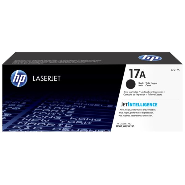 HP 17A CF217A Black Original LaserJet Toner Cartridge