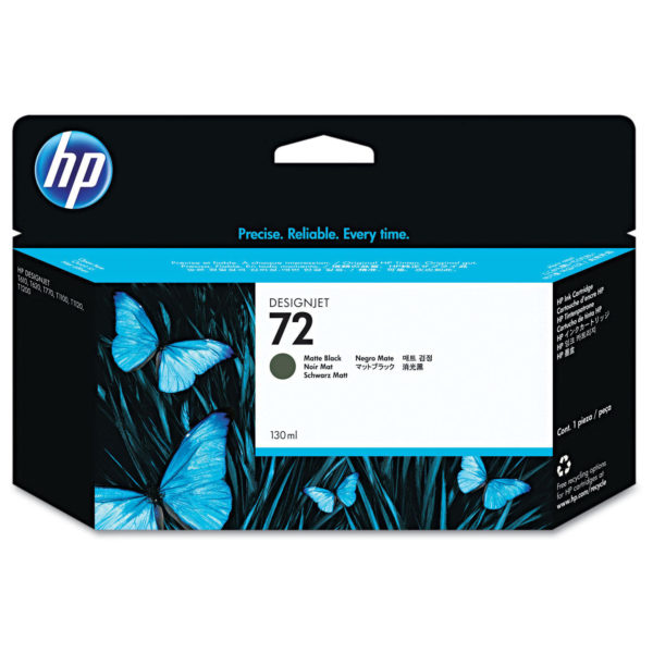 HP 72 C9403A DesignJet T795 Matte Black Ink Cartridge 130ml