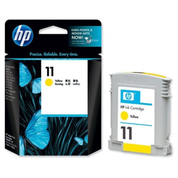HP No 11 C4838A Yellow Ink Cartridge