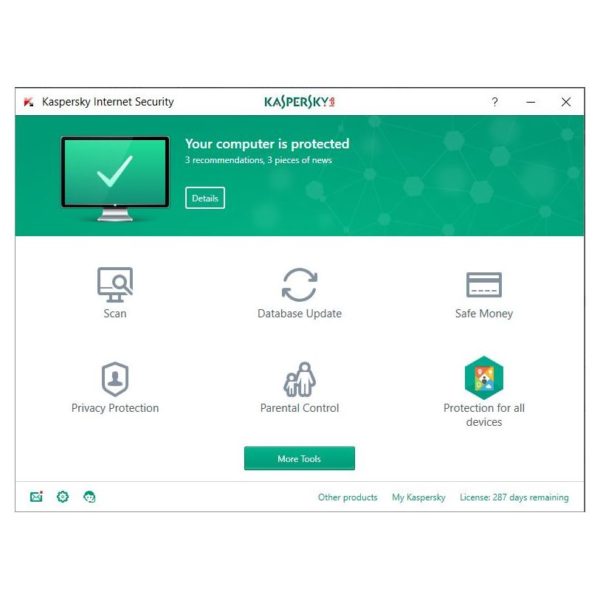 Kaspersky Internet Security Multi Device 2018 2User KIS2PCRT2018